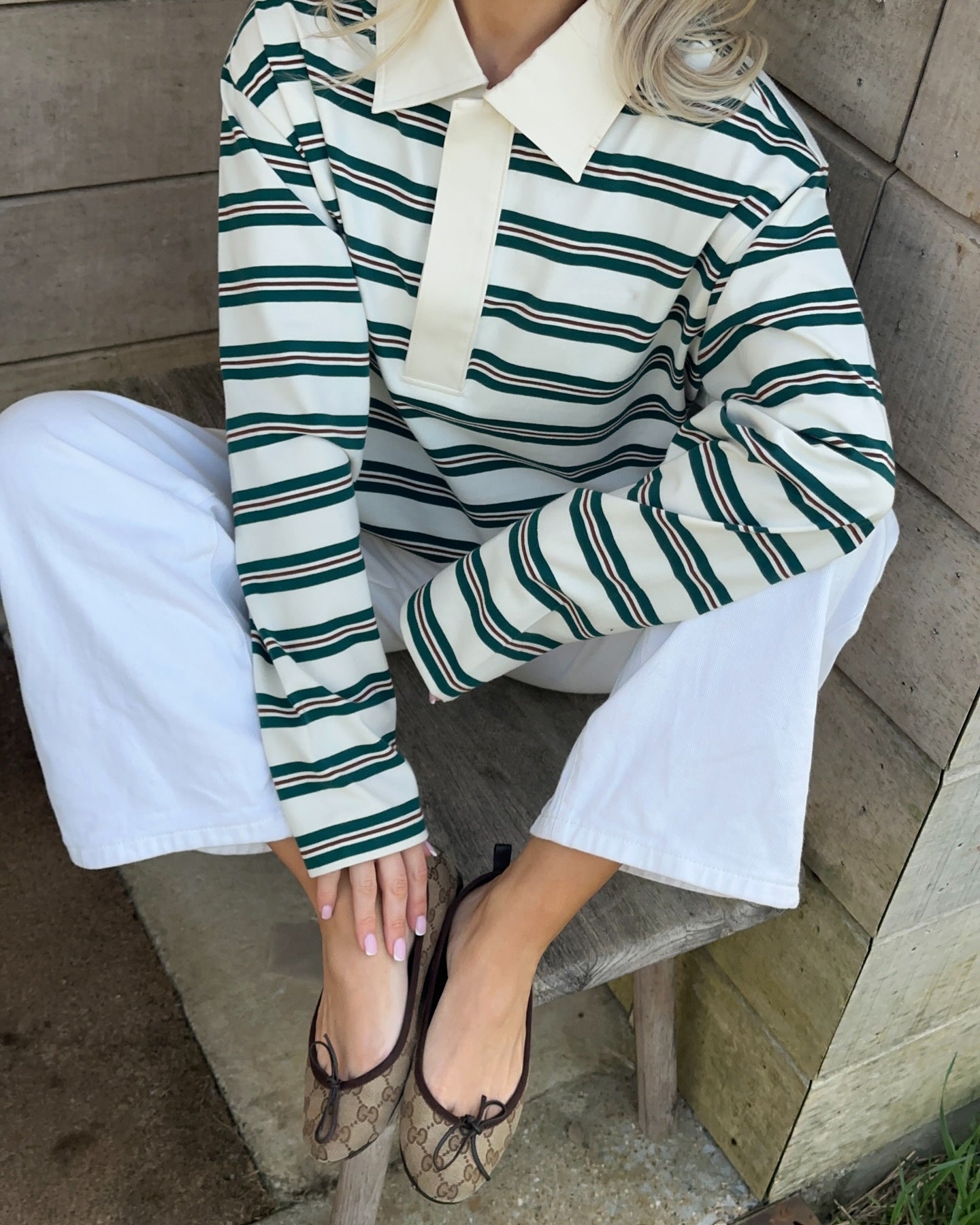 Isabel Polo Sleeve Top