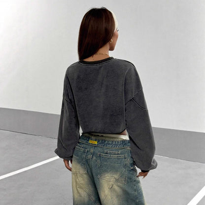 Lisbeth Distressed Street Sweater
