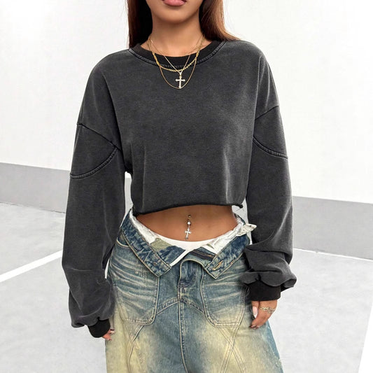 Lisbeth Distressed Street Sweater